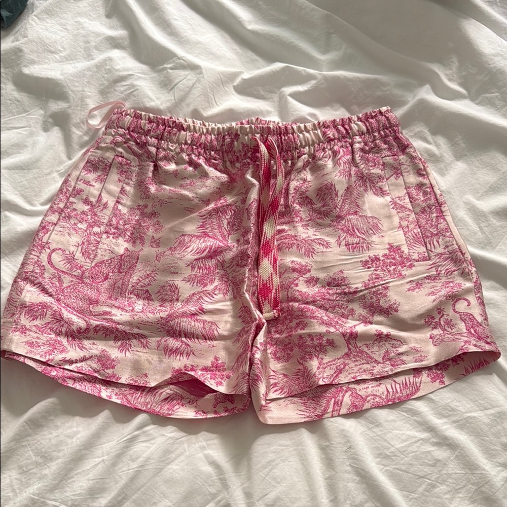 Zadig and Voltaire size 40 Pink Patterned Women's Shorts